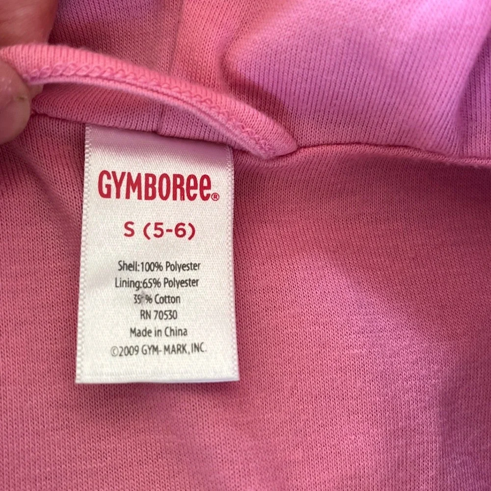Gymboree Kids Navy Blue‎ Raincoat Pink Dog Print Hooded Spring Autumn Outerwear
